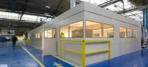 Противопожарная перегородка с сэндвич-панелями / серия FRM5475